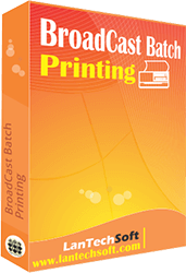 Broadcast printing